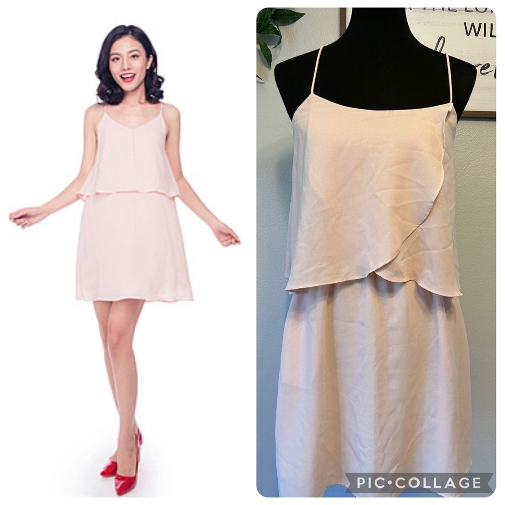 Mango Basics Peach Dress